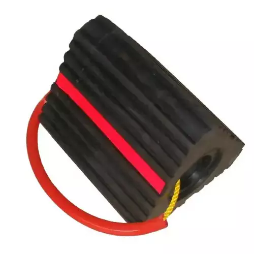 Kovrdo Aircraft Wheel Chocks For Specialized Aircraft Safety Load Capacity 8 - 10 Tons
