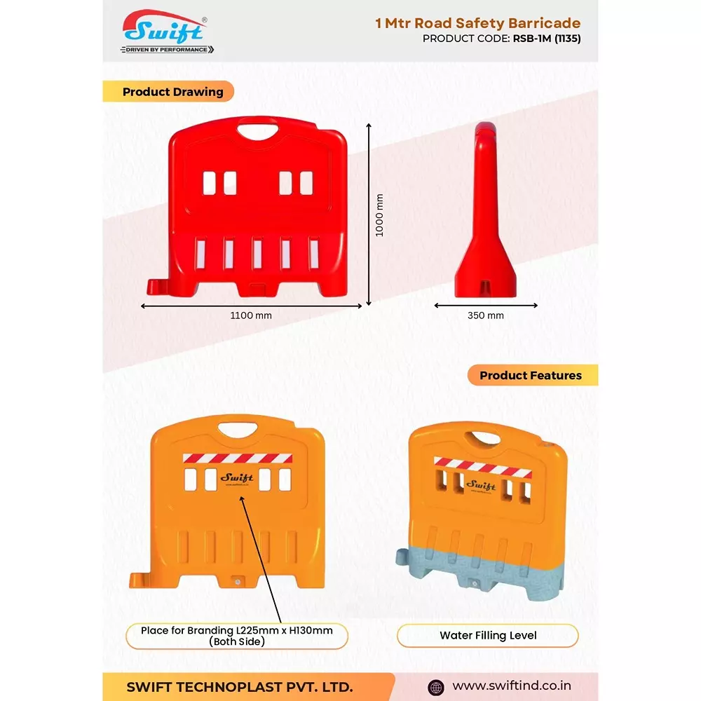swift-technoplast-1-mtr-yellow-lldpe-road-safety-barricade-traffic-barriers-1100xw350x1000-mm-rsb-1m-1135