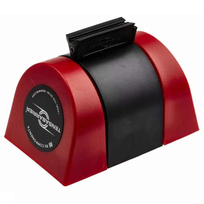 Tensator Red White Plastic Retractable Barrier 4.6m Red White Tape, 897-21-NV-D3