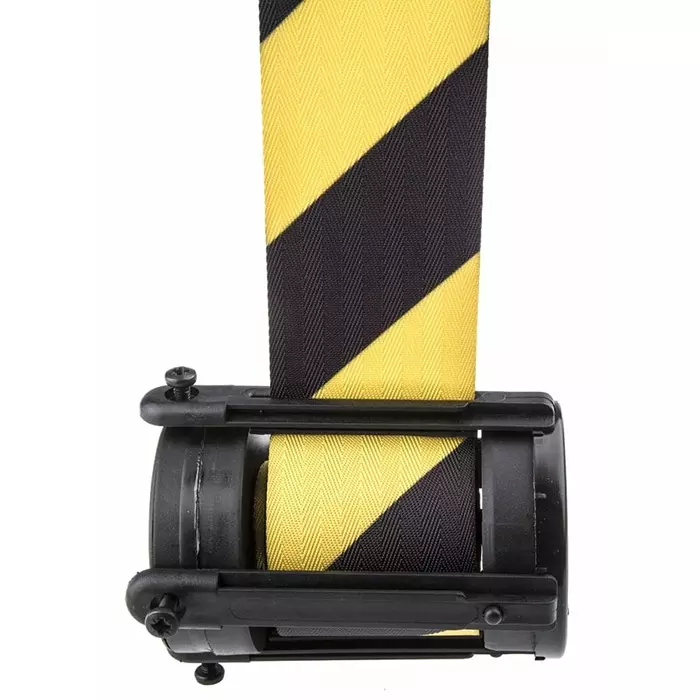 Tensator Black Yellow PET Retractable Barrier 3.65m, CAS-MAX-D4