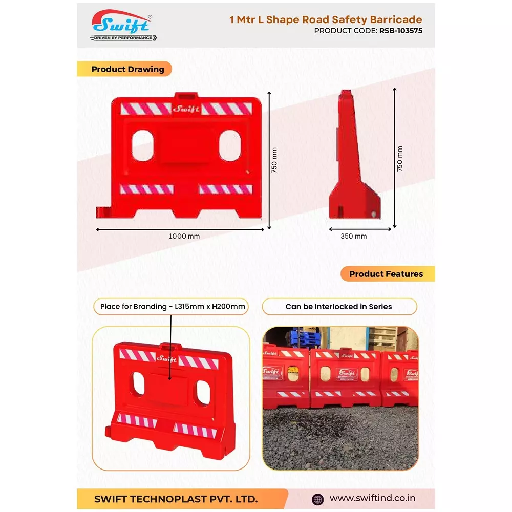 swift-technoplast-1-mtr-yellow-lldpe-l-shape-road-safety-barricade-traffic-barriers-1000x350x750-mm-rsb-1ml-1035