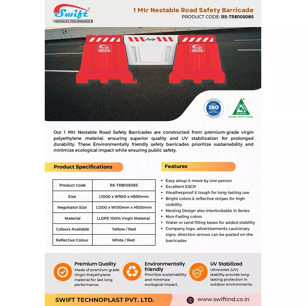 swift-technoplast-1-mtr-red-lldpe-nestable-road-safety-barricade-traffic-barriers-1000x500x850mm-rsb-1m-ne1050