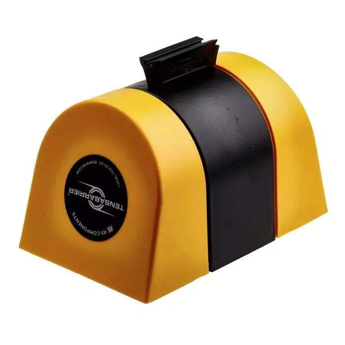 Tensator Black Yellow Retractable Barrier 9m Yellow/Black Tape, 899-9-35-D4