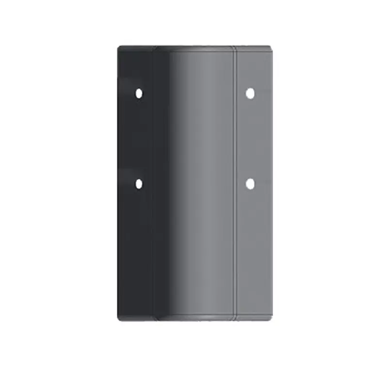 RS PRO Impact Protector Rubber Black 365 mm Corner, 2843617