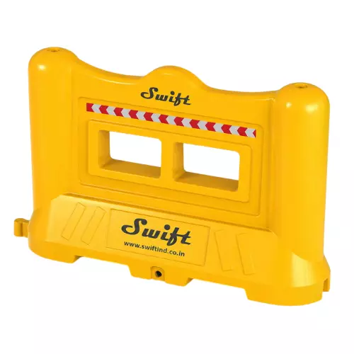 SWIFT Road Safety Barricade Yellow 1620 x 400 x 1000 mm, RSB-1.5M(1540)