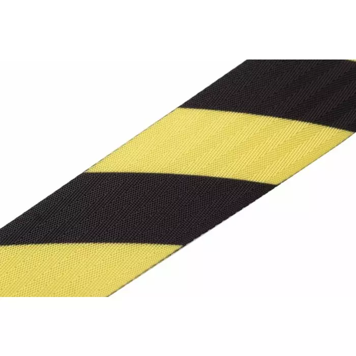 Tensator Black Plastic Retractable Barrier 4.6m Yellow/Black Tape, 897C-33-D4-WCTE