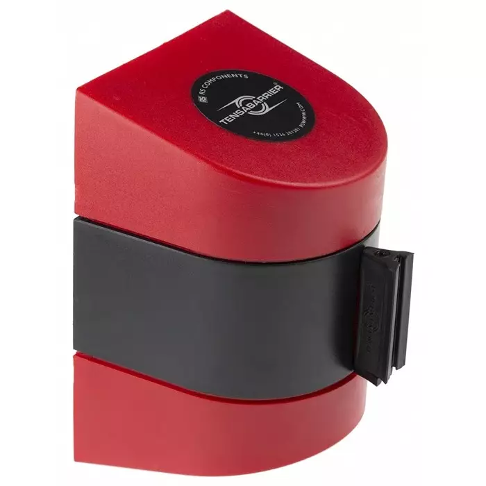 Tensator Red Retractable Barrier 9m Red Tape, 899-9-21-RB