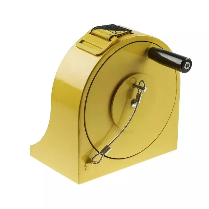 Tensator Black Yellow Retractable Barrier 23m Yellow/Black Tape, 970-35-NV-D4