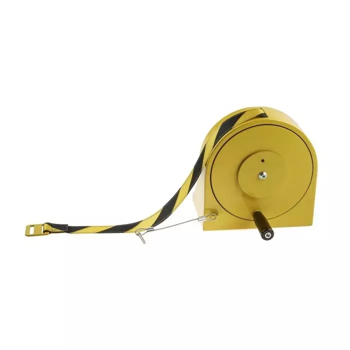 Tensator Black Yellow Retractable Barrier 23m Yellow/Black Tape, 970-35-NV-D4