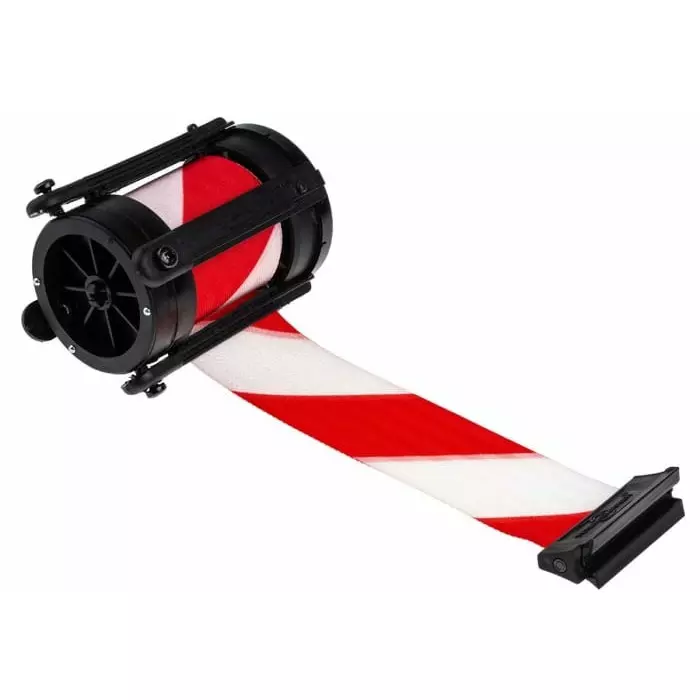 Tensator Red White PET Retractable Barrier 3.65m, CAS-MAX-D3
