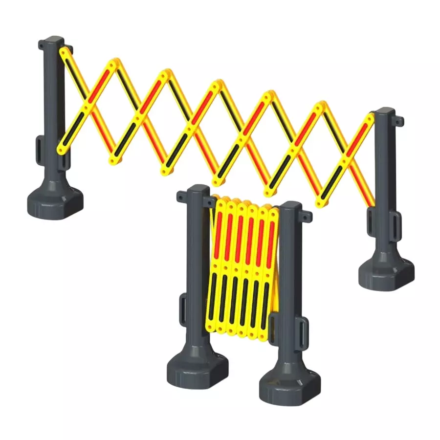 swift-technoplast-foldable-expandable-barricade-red-yellow-plastic-metal-25-m-length-rsb-25ex2580