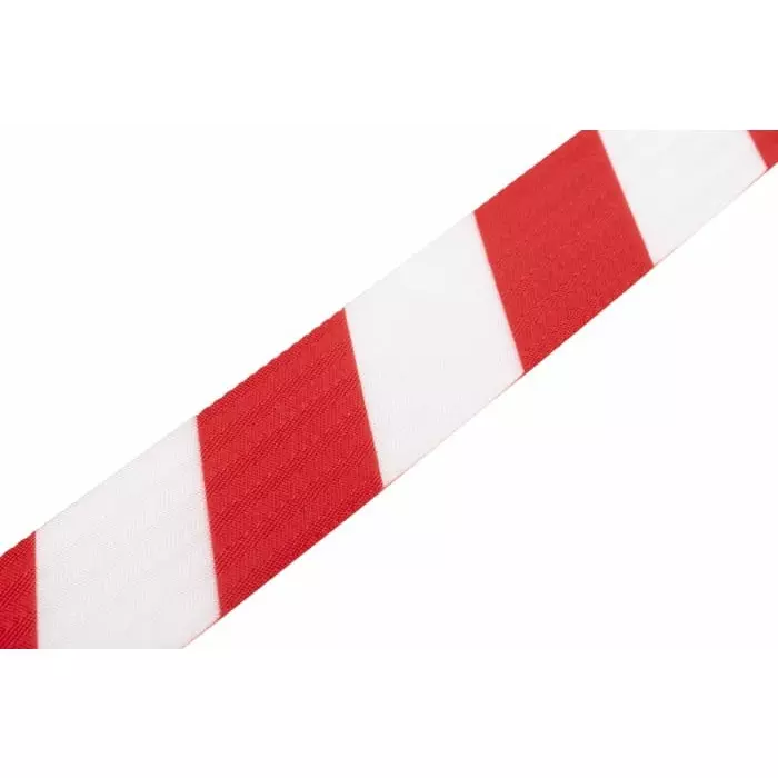 Tensator Black Plastic Retractable Barrier 4.6m Red White Tape, 897C-33-D3-WCTE