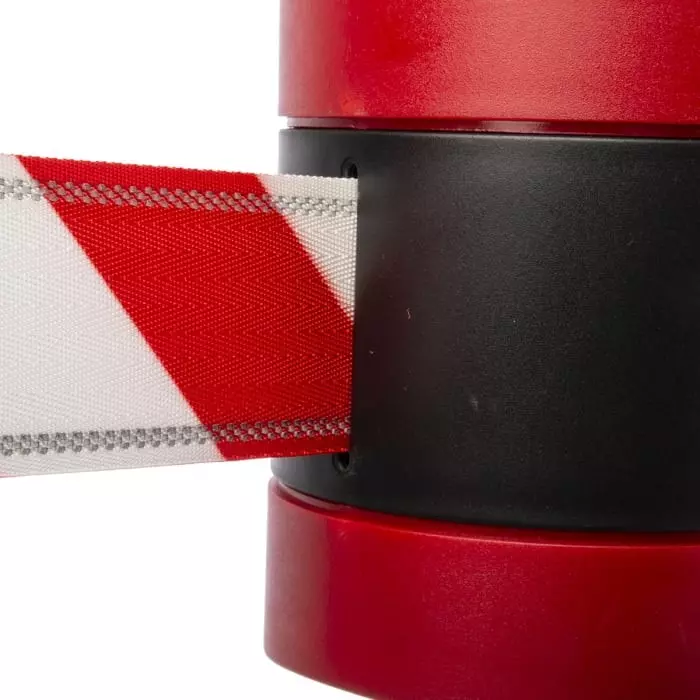 Tensator Red White Retractable Barrier 8m Red White Tape, 899-21-NV-D3