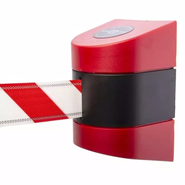 Tensator Red White Retractable Barrier 8m Red White Tape, 899-21-NV-D3