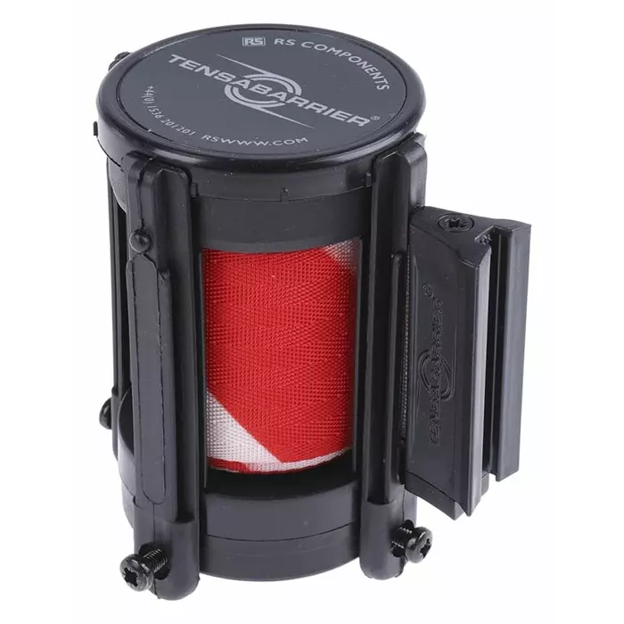 Tensator Red White Retractable Barrier 2.3m Red White Tape, CAS-STD-D3