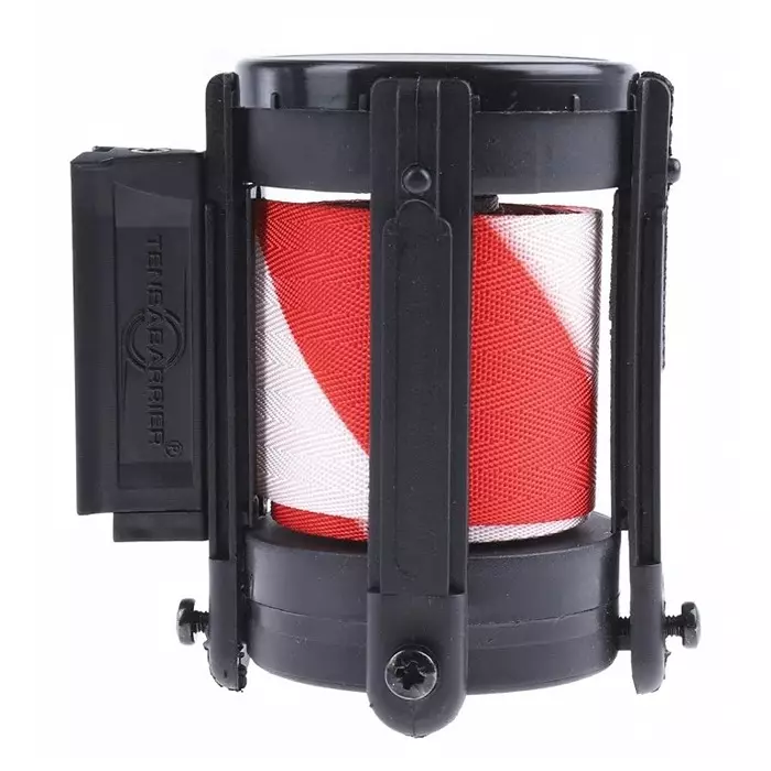 Tensator Red White Retractable Barrier 2.3m Red White Tape, CAS-STD-D3