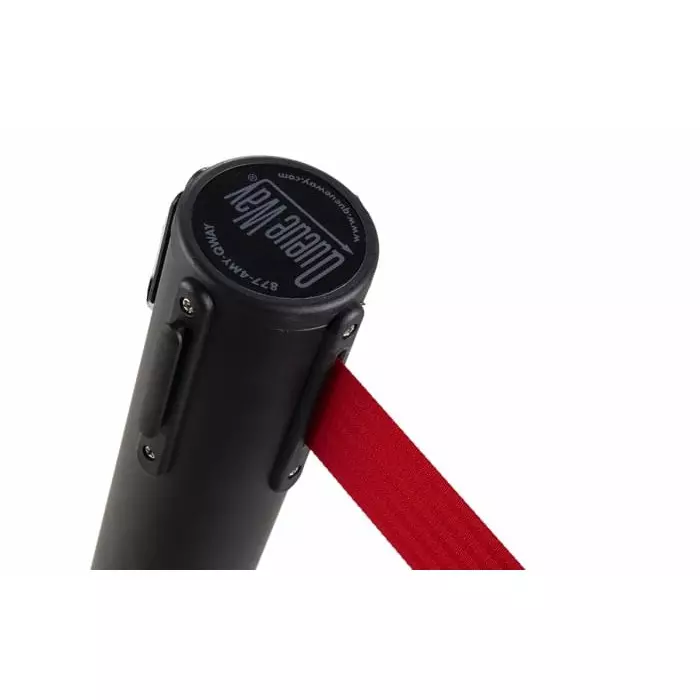 Tensator Red Retractable Barrier 2.3m Red Tape, QWYPOST-33R5