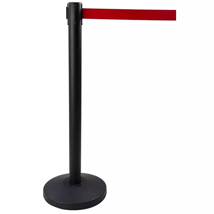 Tensator Red Retractable Barrier 2.3m Red Tape, QWYPOST-33R5