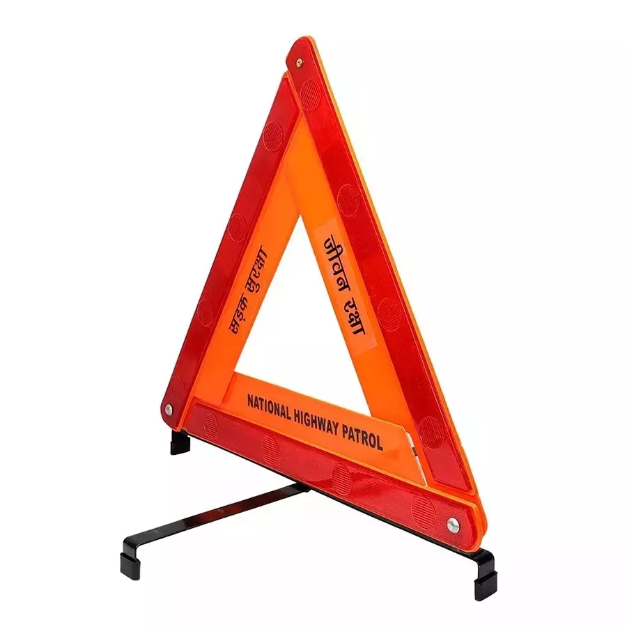 beggosafe-road-safety-triangle-4-legs-stand-worded-pictogram-standard-size-plastic-orange-and-red-pack-of-5