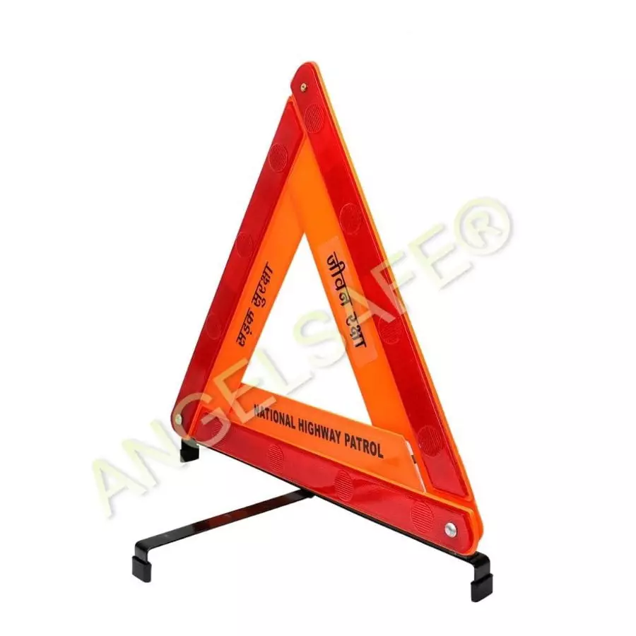 angelsafe-safety-triangle-with-4-legs-stand-plastic-reflective-material-body-red-orange-color-foldable-design-pack-of-5