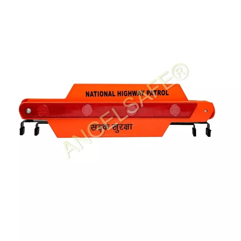 angelsafe-safety-triangle-with-4-legs-stand-plastic-reflective-material-body-red-orange-color-foldable-design-pack-of-5