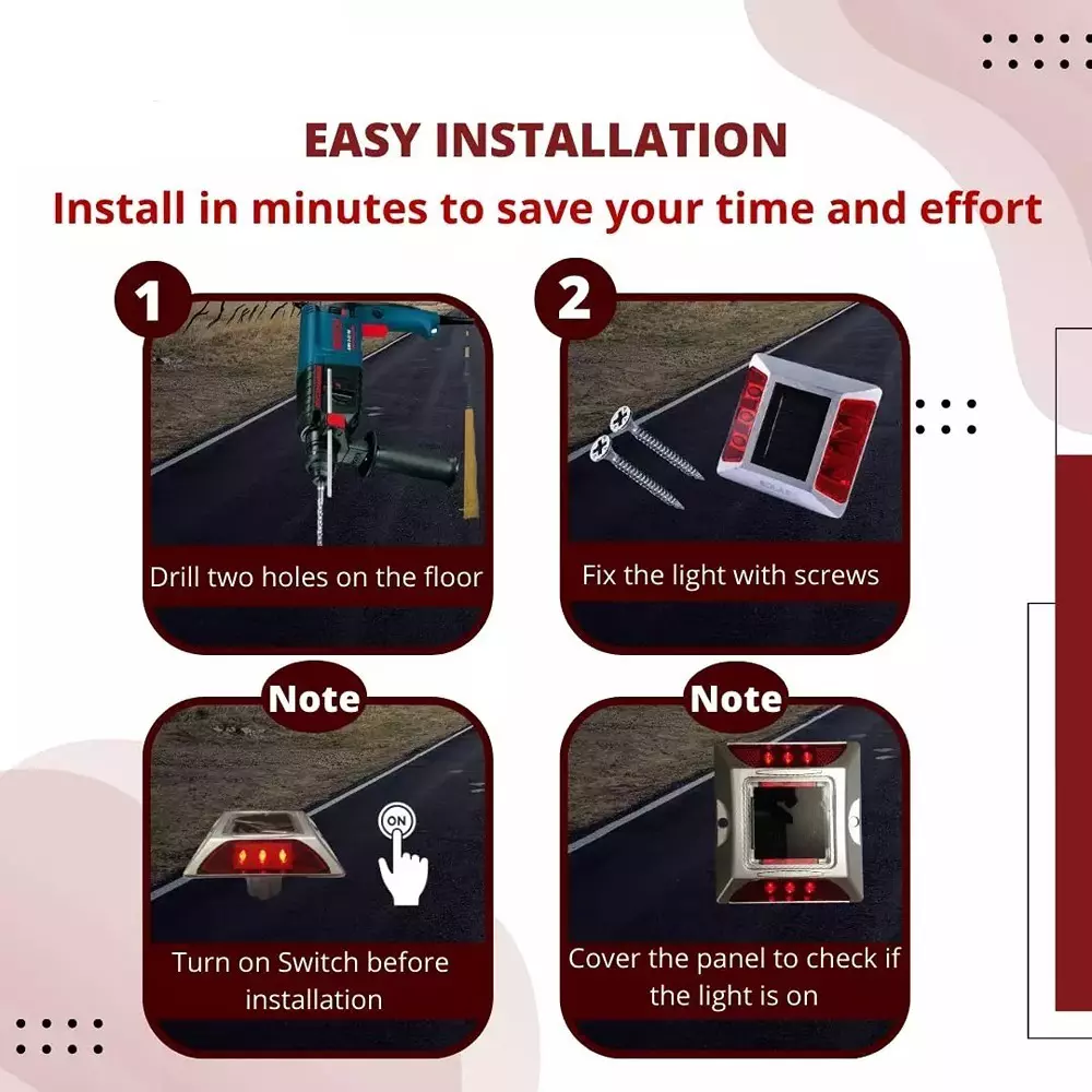 generic-solar-road-stud-red-color-800-m-visibility-pack-of-4
