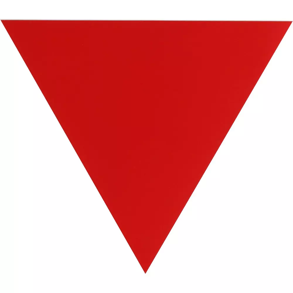 MonotaRO Sticker Non-Reflective Fire Brigade Entrance (Front) Red, (Back) Red 200 / side mm, 50502017