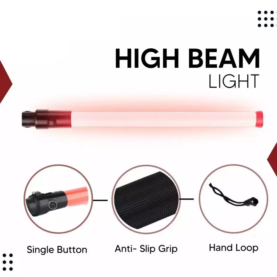 generic-rechargeable-safety-baton-light-5334-cm-21-inch-battery-powered-red-green-light-color-pack-of-10