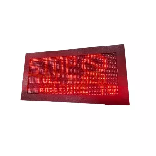 Artistic Infratech User Fare Display Rectangular Shape Wall Mount for Enhancing Roadway Efficiency, AI-3