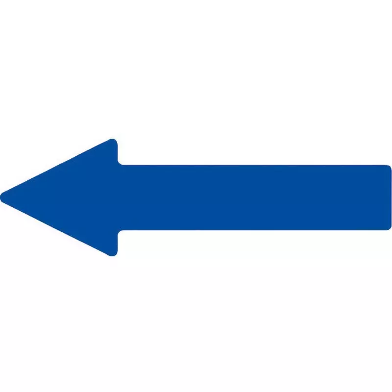 MIDORI Verdeviva Arrow Tape Blue, VHT-YAJIRUSHI-BL (Pack of 10 Pcs)