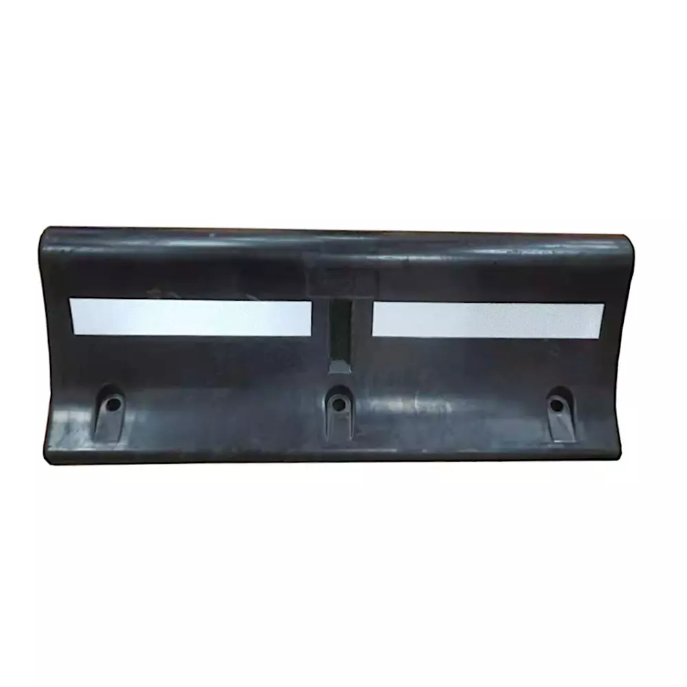 RS PRO Speed Bump 340x190x800 mm Rubber Black, 2845208