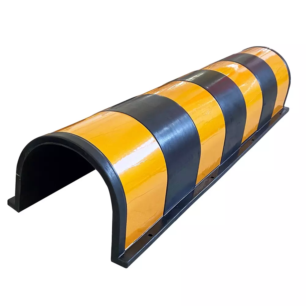 RS PRO Speed Bump 200x150x800 mm Rubber Yellow/Black 8, 2847057