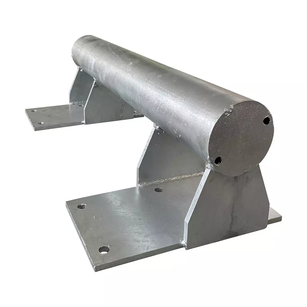 RS PRO Speed Bump 330x230x800 mm Galvanised Steel Grey Included, 2845210