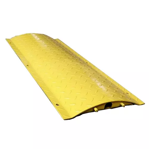 RS PRO Speed Bump 360x50x1000 mm Steel Yellow 6 Numbers 15 km/h, 2845263