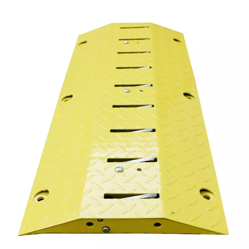 RS PRO Speed Bump 385x50x1000 mm Steel Yellow 15 km/h, 2845291