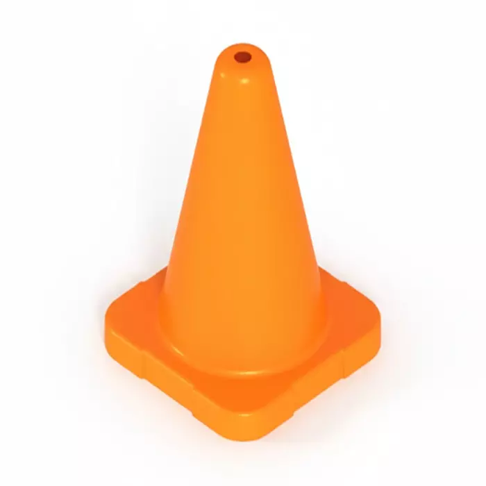 Swift Technoplast Mini Traffic Safety Cone LLDPE Orange 300x300x400 mm, RS-MTC-400