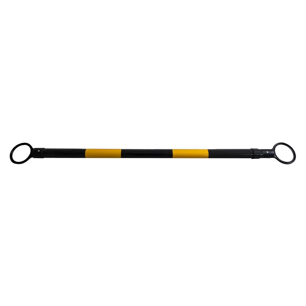 RS PRO Bar Plastic Black, Yellow, 2041798