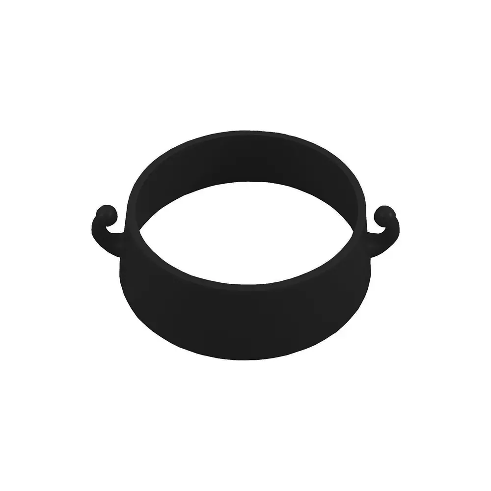 RS PRO Chain Attachment Ring Polypropylene Black, 1745925