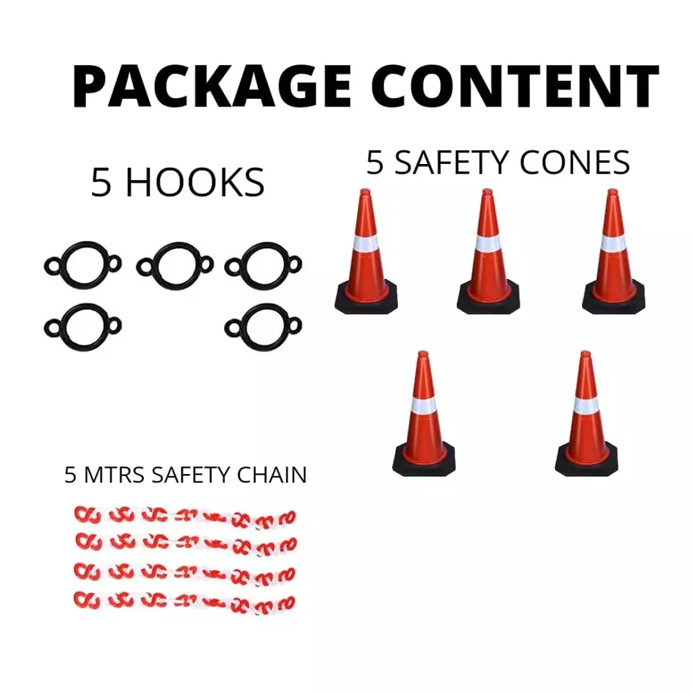 generic-traffic-safety-cone-with-reflective-strips-750-mm-295-inchsize-heavy-duty-construction-zone-equipment-pvc-pack-of-5