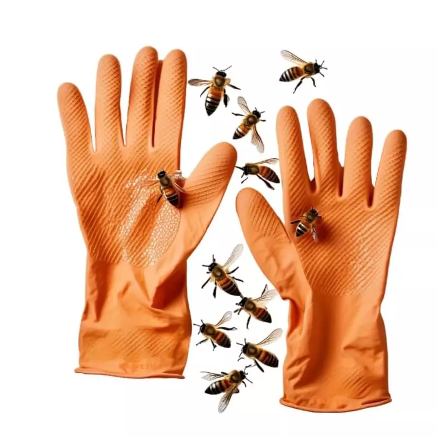 chandok-bee-protective-gloves-rubber-safetyindia056-pack-of-2