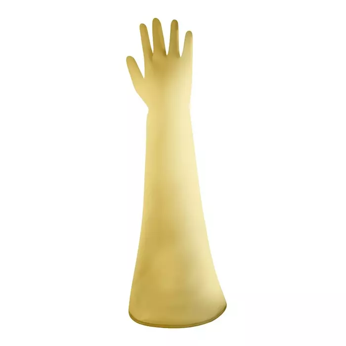 Ansell AlphaTec 55-100 Natural Rubber Latex Abrasion Resistant, Tear Resistant Rubber Gloves