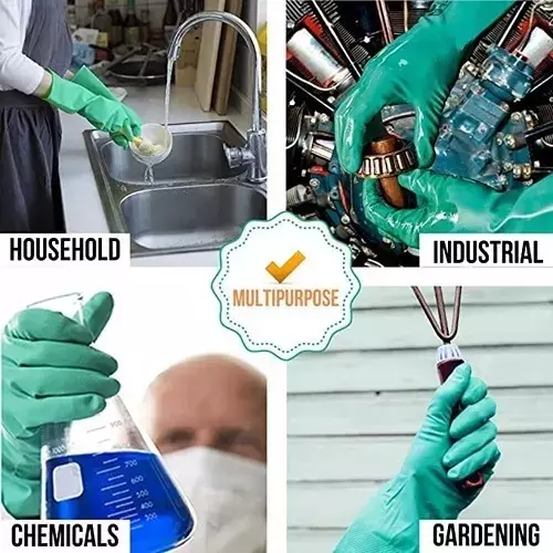 Generic Nitrile Chemical Resistant Rubber Hand Gloves