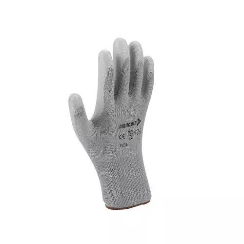 mallcom-9-inch-grey-pu-gloves-p313g