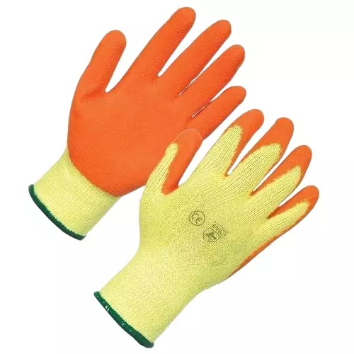 GENERIC Cut Resistant Gloves Nylon Oraneg Free Size (Pack of 200)
