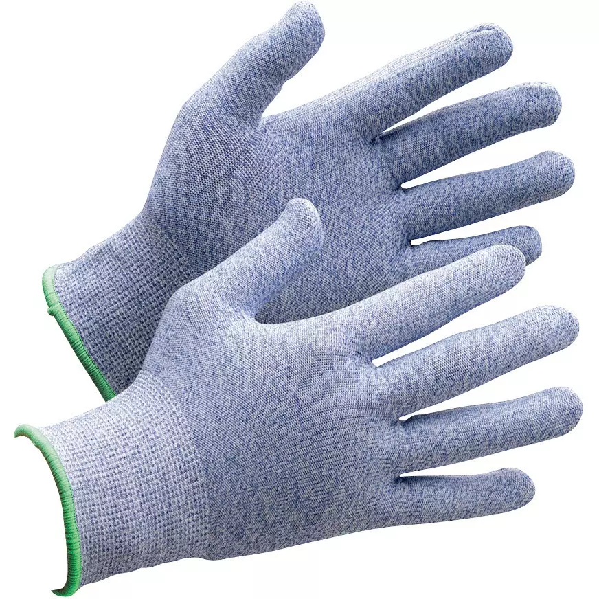 MIDORI Cut Resistance Gloves Blue M Size 16.6 cm Palm Circumference, CUT GUARD-132NFV-M