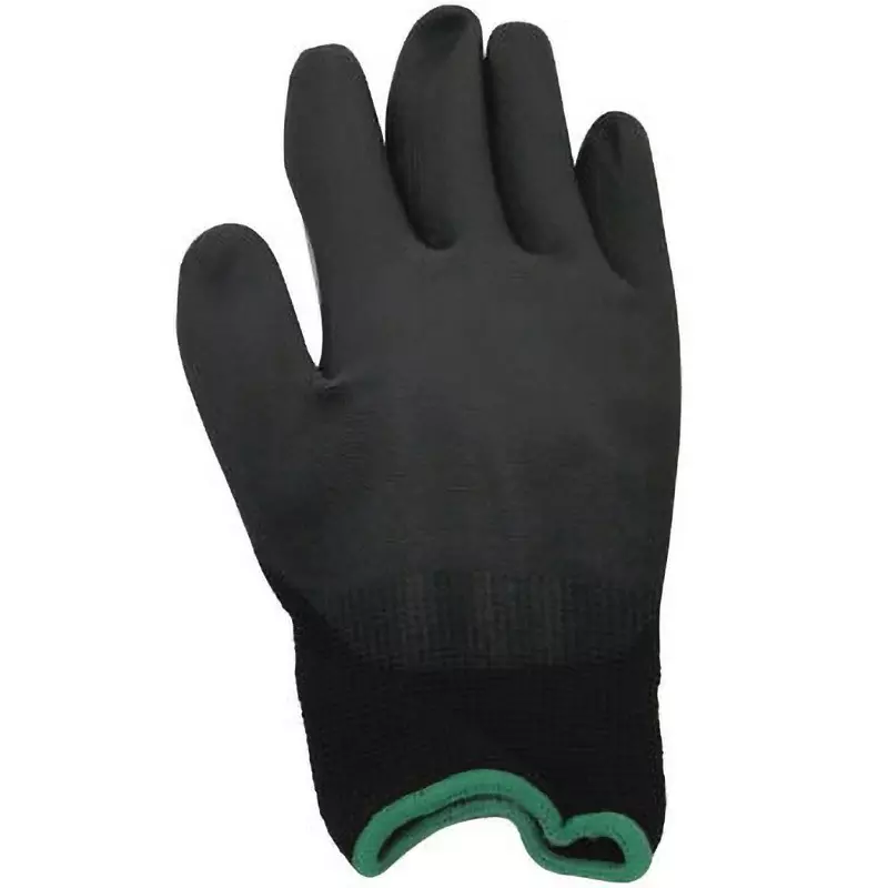 MIDORI Urethane Unlined Gloves Black M Size 22.0 cm Palm Circumference, Anti-slip part: Polyurethane (PUR), MHG-200