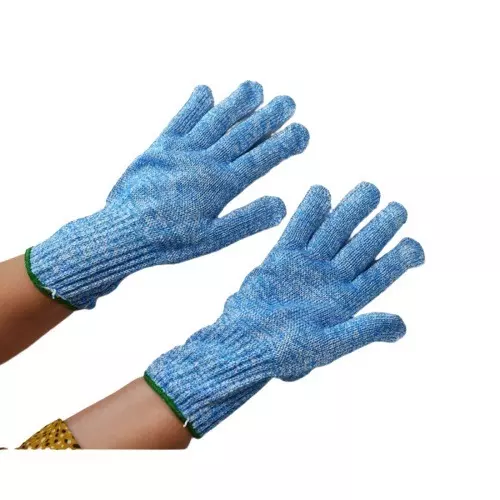 RS PRO Cut Resistant Gloves HPPE, Nylon, Polyester Blue Size 10, 2459036