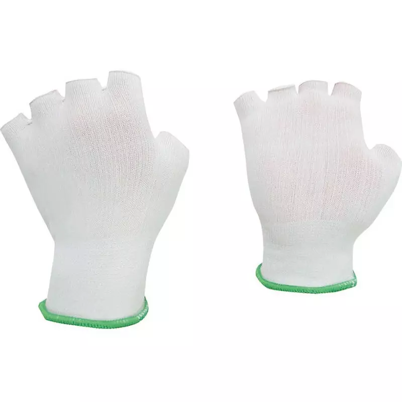 MIDORI Cut Resistance Gloves White M Size 18.0 cm Palm Circumference, rubber, MCG-703N-M (Pack of 10 Pair)