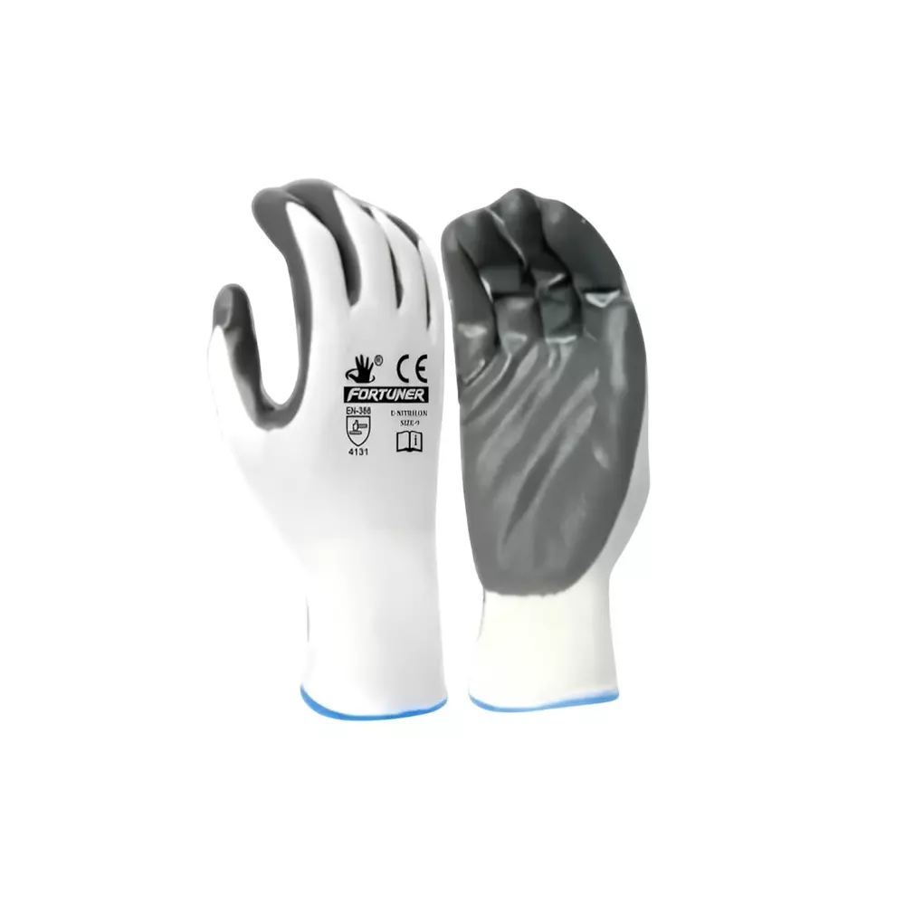 GENERIC Cut Resistant Gloves Gray Free Size (Pack of 10)