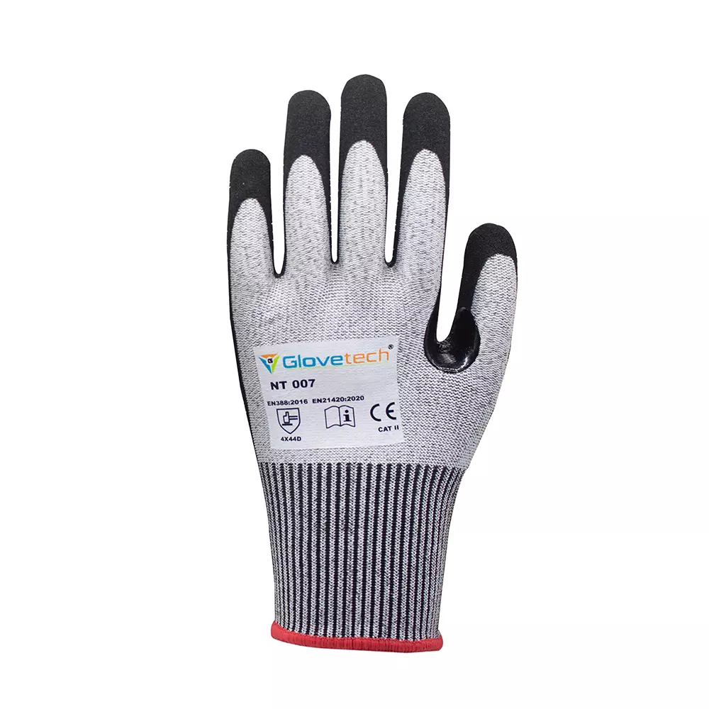 glovetech-cut-resistant-gloves-sandy-finish-coated-black-gray-medium-size-nt-007